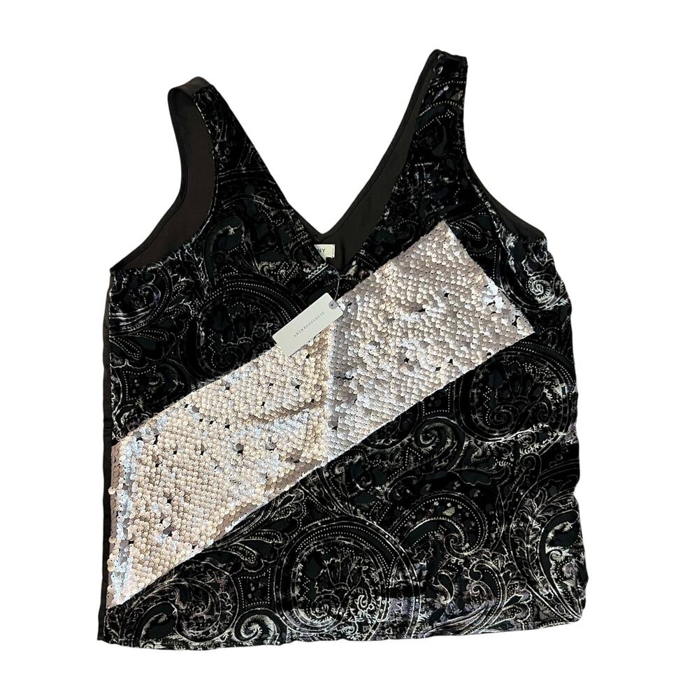 Anthropology Tiny top NWT size M
